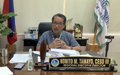 <p><strong>ENVIRONMENTAL COMPLIANCE.</strong> Regional Executive Director Nonito Tamayo of the Department of Environment and Natural Resources in Caraga Region said the agency is now working to help the different Tourism-Related Establishments on the island secure their Environmental Compliance Certificates. As of Aug. 7 this year, only 20 percent of the 445 TREs on the island are listed as compliant. <em>(PNA file photo by Alexander Lopez)</em></p>