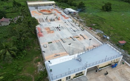 <p><strong>SKATE PARK</strong>. An aerial photo of a world-class skate park in Baler, Aurora which was inaugurated on Thursday (Aug. 9, 2023). The PHP39.2-million facility is expected to boost sports and tourism in the province. <em>(Photo courtesy of DPWH Region 3)</em></p>