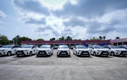 <div dir="auto"><strong>PEACE AND ORDER</strong>. Undated photo shows the patrol vehicles to be donated by the provincial government of Sorosgon to the local police stations in the province. A total of 17 patrol vehicles worth PHP15 million will be distributed to 14 local police stations and the city police office. <em>(Photo courtesy of Sorsogon Information Office)</em></div>