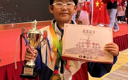 Pasig chess player bags 2 medals in Eastern Asia Youth tilt