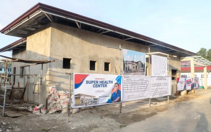 <p><strong>HEALTH CENTERS</strong>. The super health center under construction in Alaminos City, Pangasinan on Thursday (Aug. 10, 2023). A total of 19 super health centers are expected to be constructed in the province this year. <em>(Photo courtesy of Alaminos LGU)</em></p>