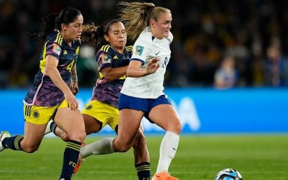 <p><strong>UP FOR SEMIS. </strong> Australia and England will see eye to eye in the 2023 FIFA Women's World Cup semifinals. <em> (Anadolu)</em></p>