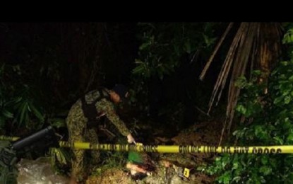 <p><strong>DEAD</strong>. A political instructor and finance officer of the Southern Front Committee of the Komiteng Rehiyon Panay of the Communist Party of the Philippines-New People’s Army (CPP-NPA) was killed in action after an encounter with government troops in Barangay Cananaman in Leon, Iloilo past noon of Sunday (Aug. 13, 2023). Aliparo started as a student activist when she was about 18 to 19 years old, said Leon MPS officer-in-charge Lt. Danilo L. Noca, quoting the siblings in an interview on Monday (Aug. 14, 2023). <em>(Photo courtesy of Lt. Danilo L. Noca/Leon MPS)</em></p>