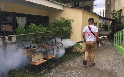 Angeles City fumigates 55 public schools vs. dengue