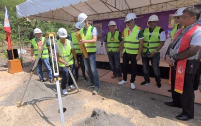 <p><strong>ABATTOIR PROJECT</strong>. The groundbreaking ceremony for the construction of the slaughterhouse in San Carlos City, Negros Occidental led by Governor Eugenio Jose Lacson in May this year. It is among the abattoir projects being implemented in six local government units totaling PHP290 million under the Department of Agriculture-Philippine Rural Development Project.<em> (File photo courtesy of PIO Negros Occidental)</em></p>