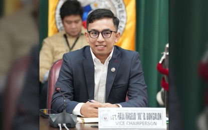 <p><strong>BUDGET INCREASE.</strong> AKO BICOL Party-list Rep. Raul Angelo Bongalon vows to help the Civil Service Commission (CSC) restore its original budget proposal for 2024 amounting to PHP3 billion during the budget deliberations of the House Committee on Appropriations on Thursday (Aug. 17, 2023). Bongalon said he would ask the panel to increase the CSC's budget from the PHP2 billion proposed by the Department of Budget and Management for next year. <em>(Photo courtesy of the House Press and Public Affairs Bureau)</em></p>
