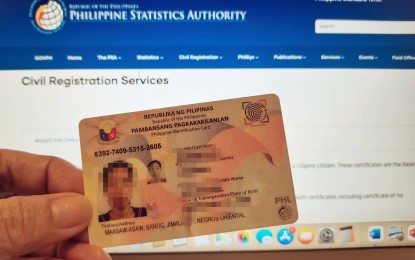 <p><strong>SUCCESSFUL TESTING.</strong> The Philippine Statistics Authority in Negros Oriental has reported a successful three-day pilot test of its Civil Registration Services to authenticate national identification cards. It is also undertaking more activities to ramp up the registration of residents to the Philippine Identification System, PSA-Negros Oriental head Ariel Fortuito said on Friday (Aug. 18, 2023). <em>(PNA file photo by Judy Flores Partlow)</em></p>
