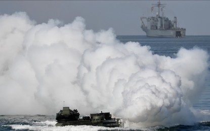 <p><strong>SEIZING CONTROL.</strong> The Chinese military launched a joint drill Saturday (Aug. 19, 2023) around Taiwan. The move was made in response to Vice President Lai Ching-te's "stopover" in the US before visiting Paraguay next week.  <em>(Anadolu)</em></p>