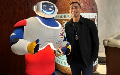 <p><strong>HIGH HOPES</strong>. Philippine Basketball Association legend LA Tenorio on Wednesday (Aug. 23, 2023) expressed optimism about Gilas Pilipinas' chances at the 2023 FIBA World Cup. Tenorio is on hiatus from professional basketball as he is undergoing treatment for colon cancer. <em>(PNA photo by Pot Chavez)</em></p>