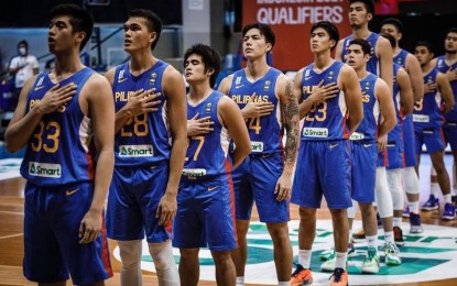 <p>Gilas Pilipinas men's team<em> (Photo from Gilas Facebook page)</em></p>