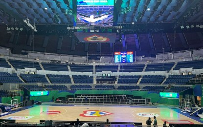 <p><strong>READY</strong>. The Smart Araneta Coliseum is all set to host the preliminary round of the FIBA World Cup. The venue features a new LED scoreboard. <em>(Photo courtesy of Uniprom Inc.)</em></p>