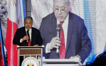 <p><strong>E-VISA.</strong> Foreign Affairs Secretary Enrique Manalo leads the soft launch of the Philippine e-Visa system on Thursday (Aug. 24, 2023). The e-Visa system will only cater to applicants applying for temporary visitors’ visas for the purpose of business and leisure. <em>(Photo by Joyce Rocamora)</em></p>