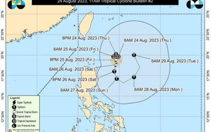 PAGASA: Goring may intensify into typhoon by Saturday