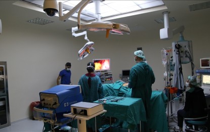 <p><strong>FIRST WOMB TRANSPLANT.</strong> A surgical team in Oxford successfully performed first UK's first womb transplant on Wednesday (Aug. 23, 2023). This brings a glimmer of hope to women, who were born without a functioning womb.  <em>(Anadolu)</em></p>