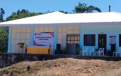 <p><strong>INAUGURATED</strong>. The Iloilo provincial government inaugurates its hatchery for blue swimming crab, locally known as “kasag,” in Concepcion town on Thursday (Aug. 31, 2023). The project aims to revive the production of the species in Concepcion, while at the same time serves as part of the overall management and preservation of the Visayan Sea. <em>(PNA photo courtesy of iChannel Multimedia Productions)</em></p>