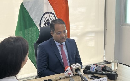 <p class="p1"><span class="s1">India Ambassador to the Philippines Shambhu Kumaran <em>(Photo courtesy of Jamil Santos)</em></span></p>