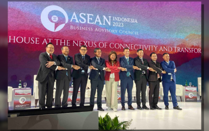 <p><strong>DIGITALIZATION</strong>. ASEAN Business Advisory Council (BAC) Philippines chairperson Joey Concepcion (3rd from the left) attends the ASEAN Business Investment Summit in Jakarta, Indonesia on Sunday (Sept. 3, 2023). Concepcion highlights the role of digitalization in ASEAN.<em>(Photo courtesy of Go Negosyo) </em></p>