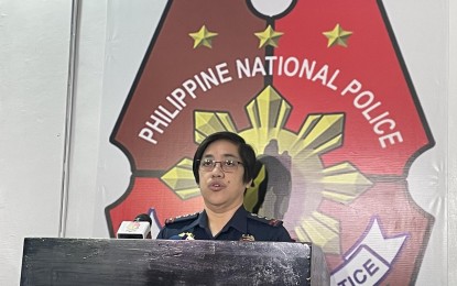 <p>PNP spokesperon Col. Jean Fajardo <em>(PNA photo by Lloyd Caliwan)</em></p>