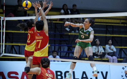 Lady Blazers beat Mapua to remain undefeated in V-League
