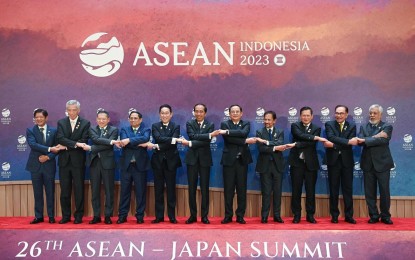 <p><strong>ASEAN LEADERS.</strong> President Ferdinand R. Marcos Jr. (left) joins fellow leaders of the Association of Southeast Asian Nations for a traditional photo opportunity during the 43rd ASEAN Summit and Related Summits in Jakarta Indonesia on Sept. 5-6, 2023. President Marcos reported a fruitful participation in the regional gathering. <em>(Photo from PND Facebook page)</em></p>