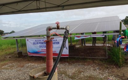 Laoag farmers get solar-powered irrigation systems