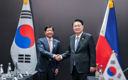<p><strong>PH-KOREA FTA.</strong> President Ferdinand R. Marcos Jr. and Korean President Yoon witness on Thursday (Sept. 7, 2023) the signing of the Philippines-Korea Free Trade Agreement on the sidelines of the ASEAN Summit in Indonesia. This is the Philippines’ second bilateral FTA after signing the Economic Partnership Agreement with Japan in 2008.<em> (Photo courtesy of PCO)</em></p>