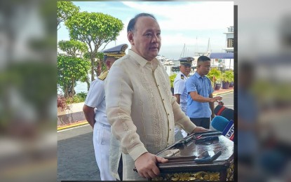 <p>Defense Secretary Gilberto Teodoro Jr. <em>(PNA file photo by Priam Nepomuceno)</em></p>