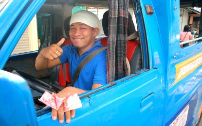 <p>Nick Mar Jun Cataylo, a public utility vehicle driver in Davao City.<em> (PNA file photo)</em></p>