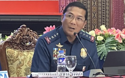 <p>PNP chief Gen. Benjamin Acorda Jr. <em>(PNA photo by Lloyd Caliwan)</em></p>