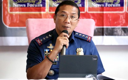 <p><strong>EXTENDED TERM</strong>. Philippine National Police chief Gen. Benjamin Acorda Jr.'s term has been extended until March 24 next year. He was appointed as the PNP chief in April this year. <em>(PNA file photo)</em></p>