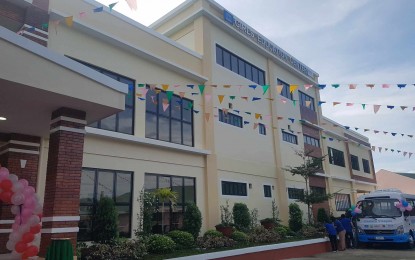 <p><strong>ONLY FOR GIRLS.</strong> The Girl Education Center inside the Department of Education (DepEd) regional office compound in Palo, Leyte. The facility is for young female learners who have no opportunity to go through regular classes due to extreme poverty. <em>(Photo courtesy of DepEd Region 8)</em></p>
<p> </p>
<p> </p>