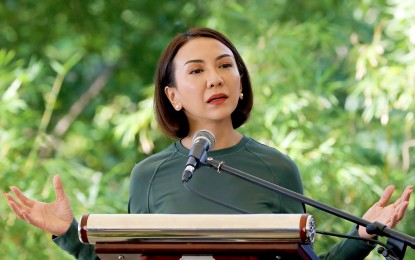 <p>Tourism Sec. Christina Frasco<em> (File photo)</em></p>