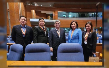 <p><strong>GLOBAL TRENDS</strong>. Immigration Commissioner Norman Tansingco (middle) attends the 18th Symposium on the International Civil Aviation Organization (ICAO) Traveller Identification Programme (TRIP) and Joint International Criminal Police Organization (INTERPOL) Biometrics forum from Sept. 12 to 14, 2023 in Montreal, Canada. He cited the relevance of the forum in catching up on global trends to keep the country's border management at par with international immigration. <em>(Photo courtesy of Bureau of Immigration)</em></p>