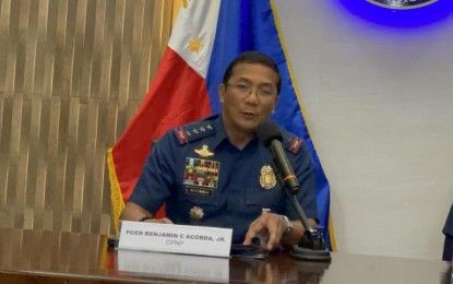 <p>PNP chief Gen. Benjamin Acorda Jr. <em>(PNA photo by Lloyd Caliwan)</em></p>