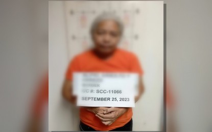<p><strong>ARRESTED</strong>. Arnulfo Alipio, a prime suspect in the foiled 2019 ambush of former Pangasinan governor Amado Espino Jr., is arrested in Barangay Naguilayan, Binmaley, Pangasinan on Monday (Sept. 25, 2023). Alipio carried a PHP355,000 bounty<em>. (Photo courtesy of Pangasinan Police Provincial Office)</em></p>