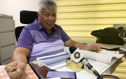 <p>Director Pol Delos Santos of the Department of Public Works and Highways in the Caraga Region.<em> (PNA photo by Alexander Lopez)</em></p>