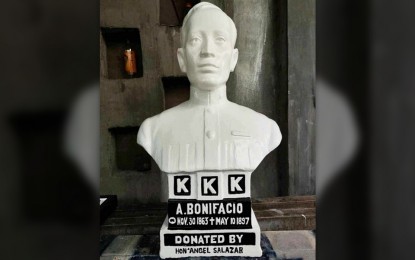 Bonifacio's bust in Antique to mark 100 years