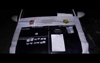 <p><strong>ILLEGAL DRUGS.</strong> Photo shows the illegal drugs confiscated from a known member of a notorious Sputnik Gang in a buy-bust operation in Barangay Ninoy Aquino, Angeles City, Pampanga on Sunday (Oct. 1, 2023). More than PHP2.6 million worth of illegal drugs were seized in Central Luzon in weeklong operations from Sept. 25 to Oct. 1, 2023. <em>(Photo courtesy of the PRO-3)</em></p>