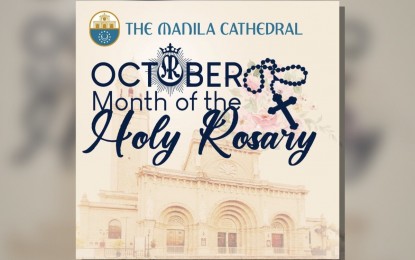 Manila Cathedral showcases Virgin Mary images for Rosary Month