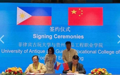 University of Antique accepts student trainees from China