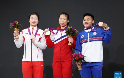 DPRK weightlifters set world records at Hangzhou Asiad