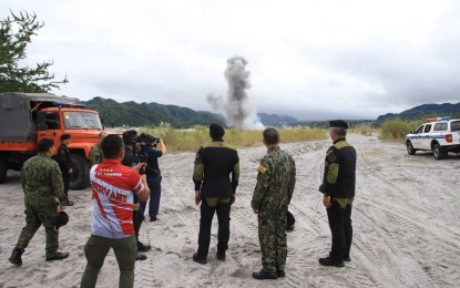PNP detonates 362 lbs. of explosives in Tarlac ops