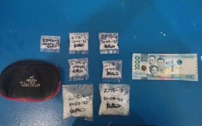 <p><strong>SEIZED DRUGS.</strong> The illegal drugs seized in one of the police operations in Central Luzon on Oct. 2 to 8, 2023. A report by the Police Regional Office-3 on Monday (Oct. 9) said more than PHP3.45 million worth of shabu were seized and 130 drug suspects were arrested in 39 operations. <em>(Photo courtesy of PRO-3)</em></p>