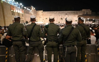 <p>The Western Wall as taken on Aug. 25, 2023 <em>(Photo by Yoav Dudkevitch/Tazpit Press Service)</em></p>