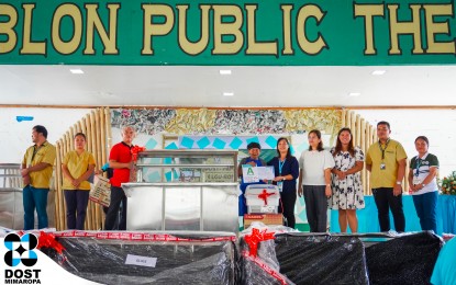 <p><strong>PROMOTING FOOD SAFETY.</strong> The Department of Science and Technology (DOST) in Romblon distributes food warmers, dish sterilizer and food safety apparel kits to 10 food handlers and processors who achieved "A"-grade marks under the Food Establishment Inspection and Grading System (FEIGS), in this undated photo. Marcelina Servañez, DOST-Romblon provincial S&T director, on Thursday (Oct. 12, 2023) said they target to expand the FEIGS program throughout the food processing sector in the province, including restaurants, peddlers, ambulant vendors, street vendors and homestays.<em> (Photo courtesy of Romblon DOST-PSTC)</em></p>