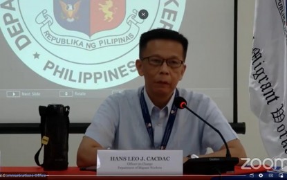 <p>Department of Migrant Workers Officer-in-charge Undersecretary Hans Leo Cacdac<em> (File photo) </em></p>