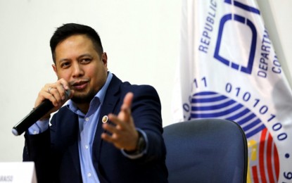 <p>Department of Information and Communications Technology spokesperson Assistant Secretary Renato Paraiso <em>(PNA photo by Joan Bondoc)</em></p>