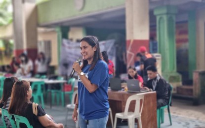 <p><strong>GOV'T AID</strong>. At least 3,205 tricycle drivers from the towns of Libon, Oas, Polangui, Guinobatan and Ligao City will receive financial assistance from the Department of Social Welfare and Development (DSWD)-5 (Bicol) through the help of Albay 3rd District Rep. Fernando Cabredo. Shaira Mae Cabredo (in photo), the lawmaker's chief political affairs officer, says on Thursday (Oct. 19, 2023) that each beneficiary will receive PHP2,740, or a total of PHP8.7 million, starting on Friday (Oct. 20).<em> (Photo from Rep. Fernando Cabredo's Facebook page)</em></p>