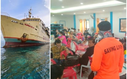 287 passengers, crew rescued as vessel runs aground in Cebu