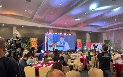 <p><strong>DURIAN SUMMIT.</strong> The first-ever Philippine Asia Durian Summit opens on Wednesday (Oct. 25, 2023) at the SMX Convention Center in Davao City. The summit, which runs until Friday (Oct. 27, 2023) aims to empower durian farmers and stakeholders to be globally competitive. <em>(PNA photo by Che Palicte)</em></p>